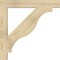 Ekena Millwork Funston Block Rough Sawn Bracket, Douglas Fir, 4"W x 32"D x 32"H BKT04X32X32FST05RDF - alternate 2